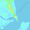 River Heads topographic map, elevation, terrain
