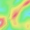 Yellow Stone topographic map, elevation, terrain