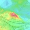 Regenstein topographic map, elevation, terrain