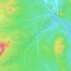 Tarryall topographic map, elevation, terrain