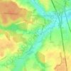 Le Faugouret topographic map, elevation, terrain