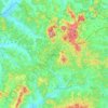 Salgótarján topographic map, elevation, terrain