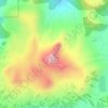 The Black Tusk (True Summit) topographic map, elevation, terrain