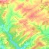 Yeoho topographic map, elevation, terrain