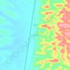 Morarano topographic map, elevation, terrain