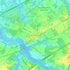 Mantua Grove topographic map, elevation, terrain