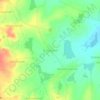 N Hosahalli topographic map, elevation, terrain