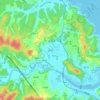 Dangjeo-dong topographic map, elevation, terrain