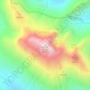 Mount Stuart topographic map, elevation, terrain