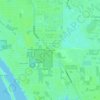 Woodmere topographic map, elevation, terrain