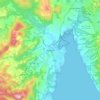 Margate topographic map, elevation, terrain