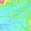 Molendam topographic map, elevation, terrain