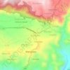 Wanayasa topographic map, elevation, terrain