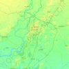 Longsha topographic map, elevation, terrain