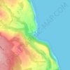 Hayburn Wyke topographic map, elevation, terrain