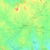 Hassan topographic map, elevation, terrain