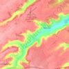 South Alkham topographic map, elevation, terrain