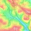 Butterthwaite topographic map, elevation, terrain