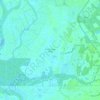 Prince Creek West topographic map, elevation, terrain