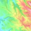 Les Fournials topographic map, elevation, terrain
