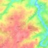 Saint-Rémy-en-Mauges topographic map, elevation, terrain