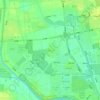 西田各庄村 topographic map, elevation, terrain