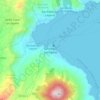 San Pedro La Laguna topographic map, elevation, terrain