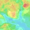 Ящерово topographic map, elevation, terrain