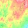 Lambs Corner topographic map, elevation, terrain