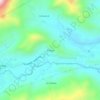 El Popo topographic map, elevation, terrain