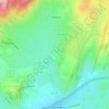 La Bouresse topographic map, elevation, terrain