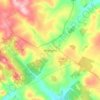 Nhlangano topographic map, elevation, terrain