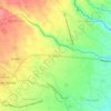 Bawi topographic map, elevation, terrain