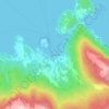 Skånevik topographic map, elevation, terrain