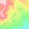 Tamarack topographic map, elevation, terrain