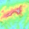 Siwaru topographic map, elevation, terrain