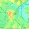 Shotgate topographic map, elevation, terrain