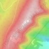 Spruce Knob topographic map, elevation, terrain