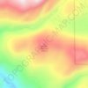 Middle Mountain topographic map, elevation, terrain