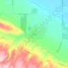 Highland topographic map, elevation, terrain