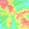 Sand Ridge topographic map, elevation, terrain