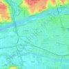 La Rabaterie topographic map, elevation, terrain