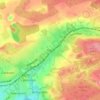 Plains topographic map, elevation, terrain