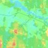 Haley Station topographic map, elevation, terrain