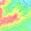 Pinnacle topographic map, elevation, terrain