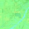 City of Harlingen Dam topographic map, elevation, terrain