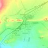 Beaufort West topographic map, elevation, terrain