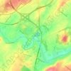 Bridge Point topographic map, elevation, terrain