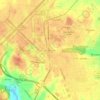 Bull Run Corner topographic map, elevation, terrain