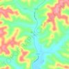 Loyd topographic map, elevation, terrain